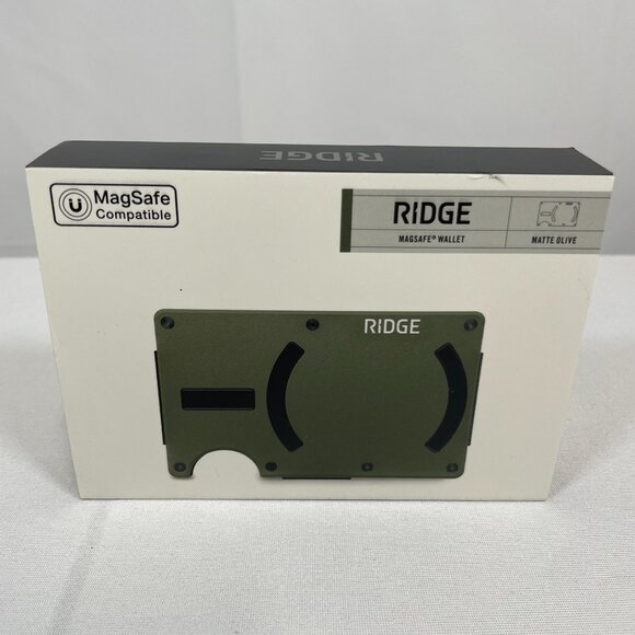 Ridge Other - Ridge Wallet RFID Blocking for MagSafe Matte Olive